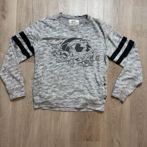 Ecko Unltd. Men's Sweatshirt‎ S Sweater Rebel Ride Crewneck Gray Streetwear Y2K
